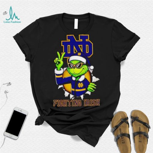 Cool Grinch Notre Dame Fighting Irish Christmas shirt