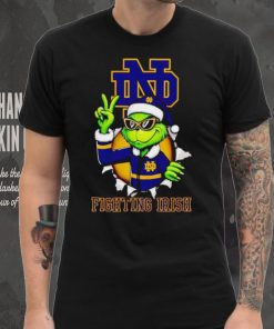 Cool Grinch Notre Dame Fighting Irish Christmas shirt