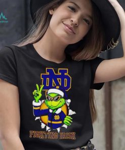 Cool Grinch Notre Dame Fighting Irish Christmas shirt