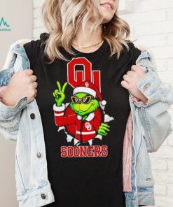 Cool Grinch Oklahoma Sooners Christmas shirt