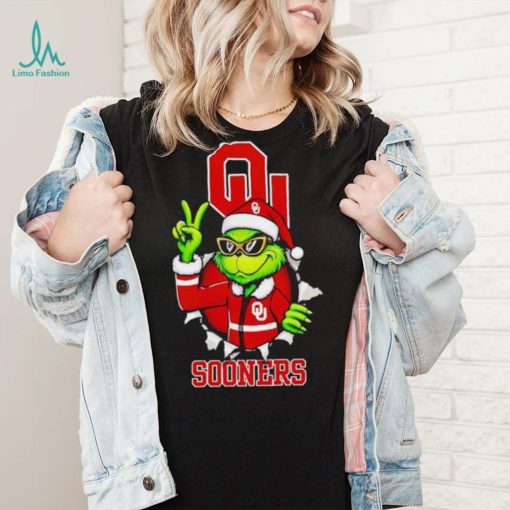 Cool Grinch Oklahoma Sooners Christmas shirt