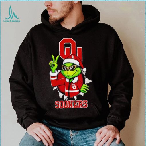Cool Grinch Oklahoma Sooners Christmas shirt