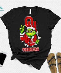 Cool Grinch Oklahoma Sooners Christmas shirt