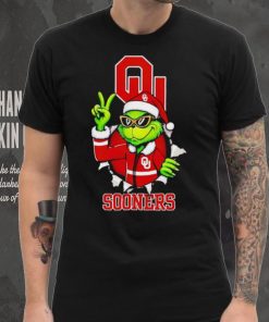 Cool Grinch Oklahoma Sooners Christmas shirt
