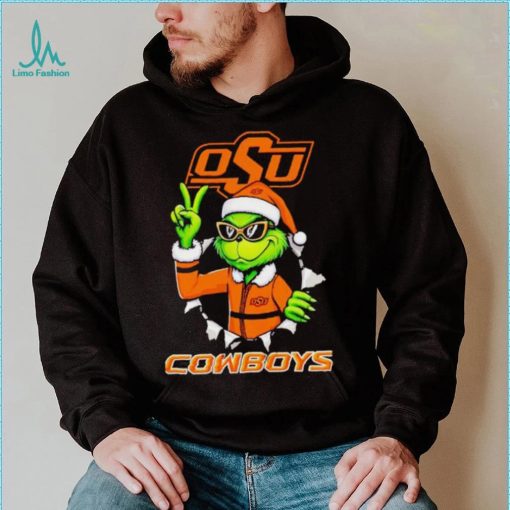 Cool Grinch Oklahoma State Cowboys Christmas shirt