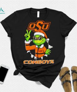 Cool Grinch Oklahoma State Cowboys Christmas shirt