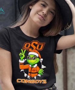 Cool Grinch Oklahoma State Cowboys Christmas shirt