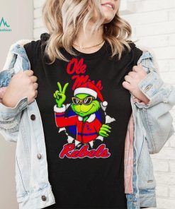 Cool Grinch Ole Miss Rebels Christmas shirt