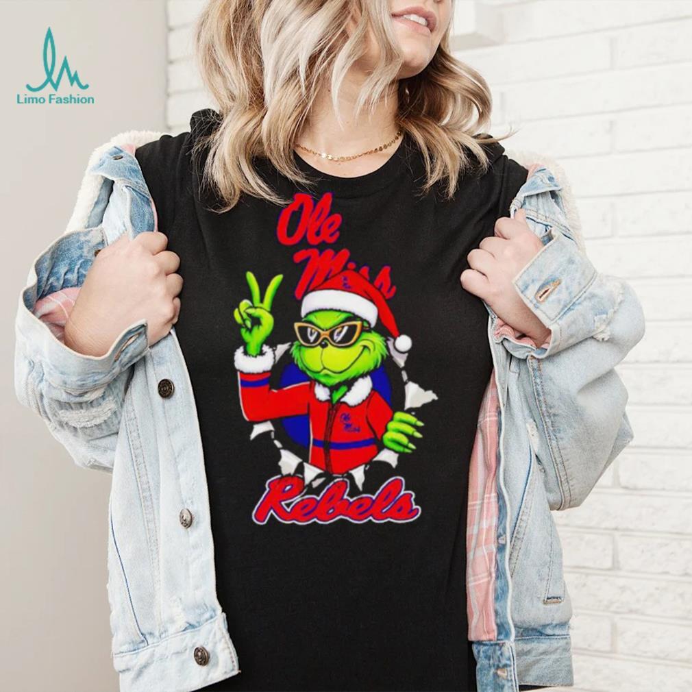 Cool Grinch Ole Miss Rebels Christmas shirt Cool Grinch Ole Miss Rebels Christmas shirt