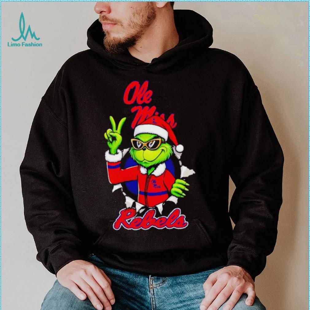 Cool Grinch Ole Miss Rebels Christmas shirt Cool Grinch Ole Miss Rebels Christmas shirt