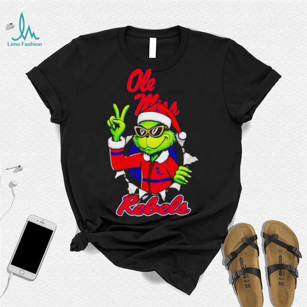 Cool Grinch Ole Miss Rebels Christmas shirt Cool Grinch Ole Miss Rebels Christmas shirt