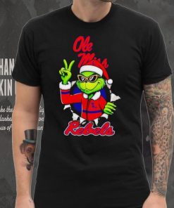 Cool Grinch Ole Miss Rebels Christmas shirt