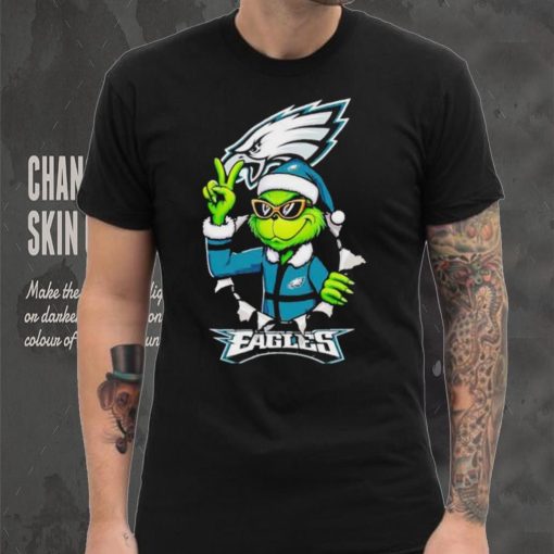 Cool Grinch Philadelphia Eagles Christmas shirt
