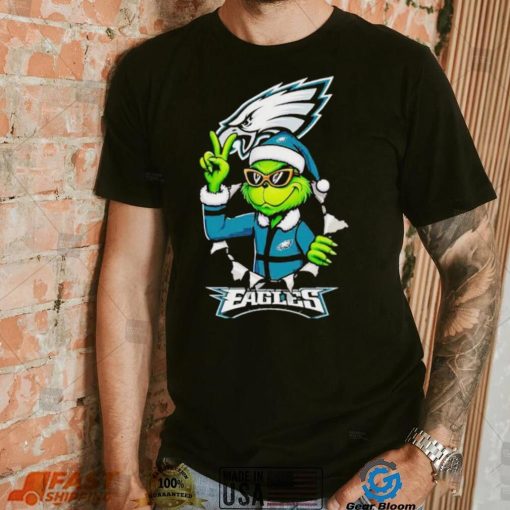Cool Grinch Philadelphia Eagles Christmas shirt