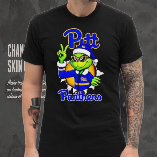 Cool Grinch Pittsburgh Panthers Christmas shirt