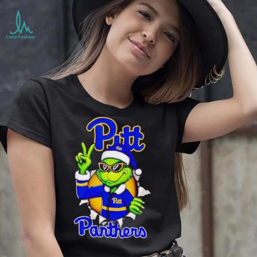 Cool Grinch Pittsburgh Panthers Christmas shirt