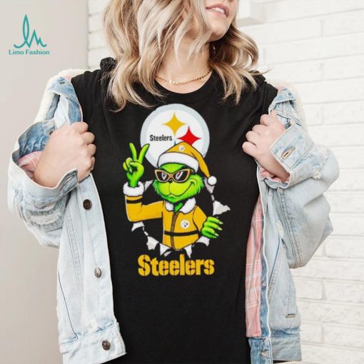 Cool Grinch Pittsburgh Steelers Christmas shirt