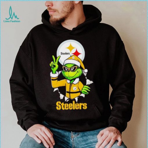 Cool Grinch Pittsburgh Steelers Christmas shirt