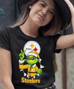 Cool Grinch Pittsburgh Steelers Christmas shirt