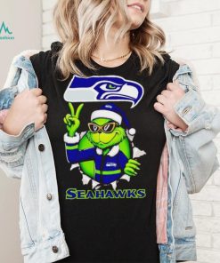 Cool Grinch Seattle Seahawks Christmas shirt