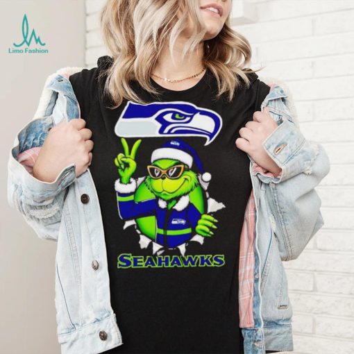 Cool Grinch Seattle Seahawks Christmas shirt