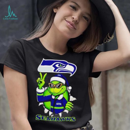 Cool Grinch Seattle Seahawks Christmas shirt