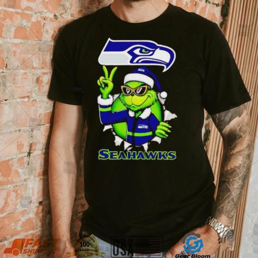 Cool Grinch Seattle Seahawks Christmas shirt