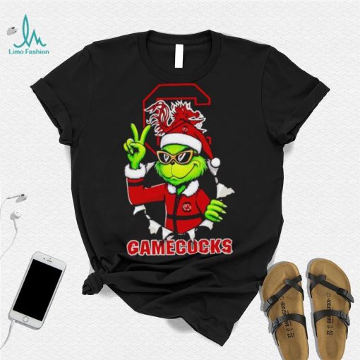 Cool Grinch South Carolina Gamecocks Christmas shirt