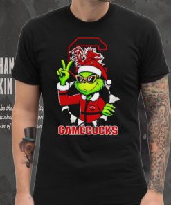 Cool Grinch South Carolina Gamecocks Christmas shirt
