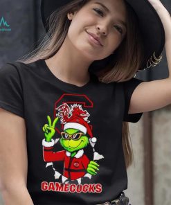 Cool Grinch South Carolina Gamecocks Christmas shirt