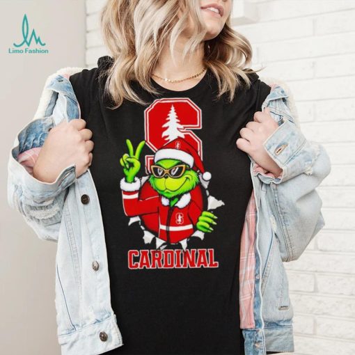Cool Grinch Stanford Cardinal Christmas shirt