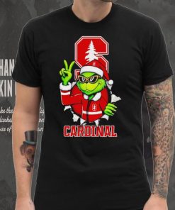 Cool Grinch Stanford Cardinal Christmas shirt