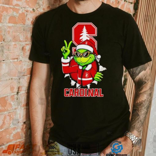 Cool Grinch Stanford Cardinal Christmas shirt