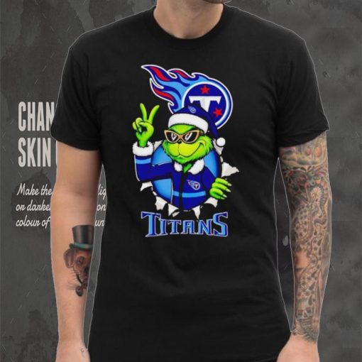 Cool Grinch Tennessee Titans Christmas shirt