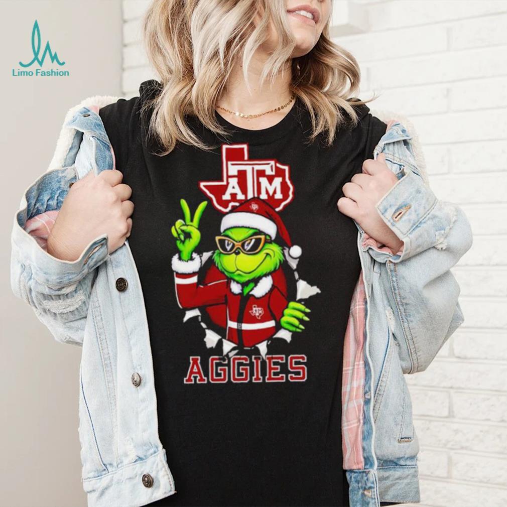 Cool Grinch Texas A&M Aggies Christmas shirt Cool Grinch Texas A&M Aggies Christmas shirt