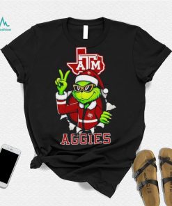 Cool Grinch Texas A&M Aggies Christmas shirt