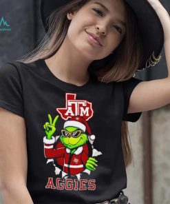 Cool Grinch Texas A&M Aggies Christmas shirt