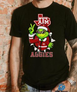 Cool Grinch Texas A&M Aggies Christmas shirt