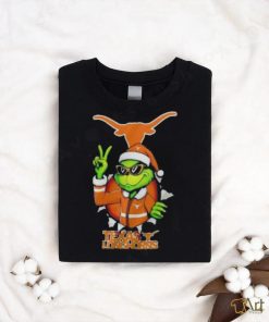 Cool Grinch Texas Longhorns Christmas Ncaa Football Shirt