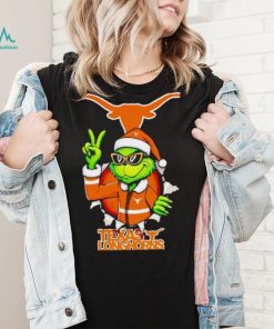 Cool Grinch Texas Longhorns Christmas shirt