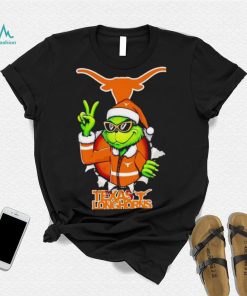 Cool Grinch Texas Longhorns Christmas shirt