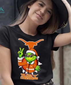 Cool Grinch Texas Longhorns Christmas shirt