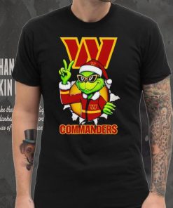 Cool Grinch Washington Commanders Christmas shirt