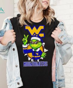 Cool Grinch West Virginia Mountaineers Christmas shirt