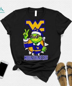 Cool Grinch West Virginia Mountaineers Christmas shirt