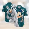 Mickey Mouse NFL New York Jets Hat Tropical Hawaiian Shirt