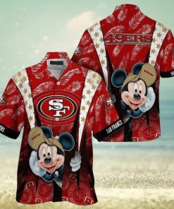 Cool Mickey Mouse NFL San Francisco 49ers NFL Hawaiian Shirt