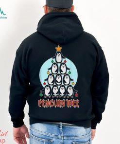 Cool Penguin Christmas Tree For Men Women Penguin Tree T Shirts Sweatshirt