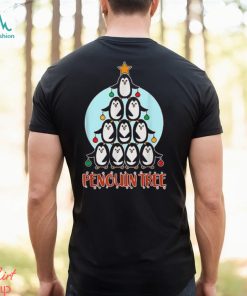 Cool Penguin Christmas Tree For Men Women Penguin Tree T Shirts Sweatshirt