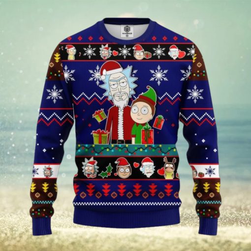 Cool Rick And Morty Ugly Christmas Sweater